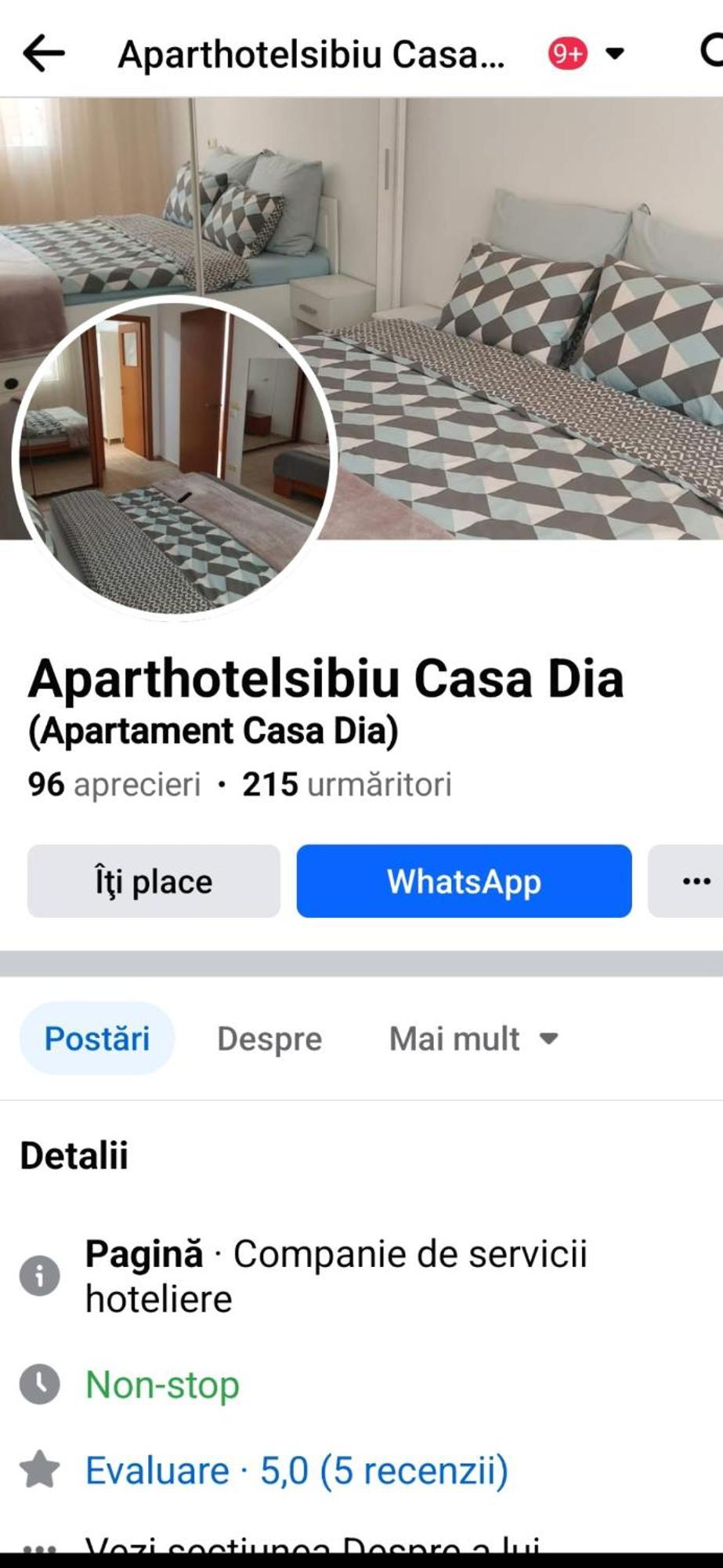 Apartament Casa Dia 1 锡比乌 外观 照片